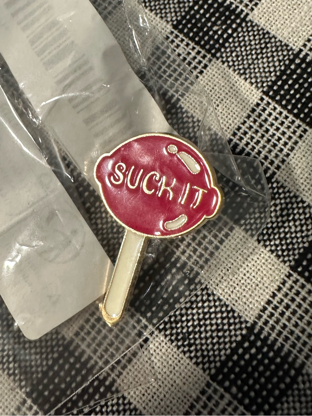 Suck It Pin New